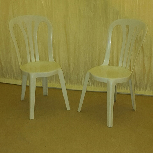 Plastic Bistro Wedding Chairs